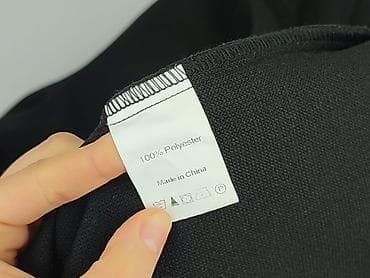 benter bluza: Męski płaszcz/cardigan w kolorze czarnym – rozmiar XL - Fason: lekki — 5