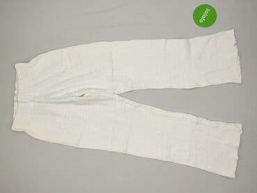jeansy damskie podarte: Material trousers for women, size S (EU 36) — 2