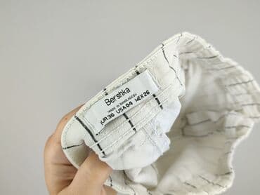 bershka spodnie w paski: Bershka, Spodnie materiałowe damskie, rozmiar S — 4