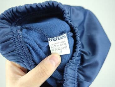 woskowane spodnie czarne: Sweatpants, 3-4 years, 98/104, condition - Perfect — 4