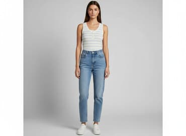 gina tricot jeansy: Gina Tricot, T-shirt damski, rozmiar S — 8
