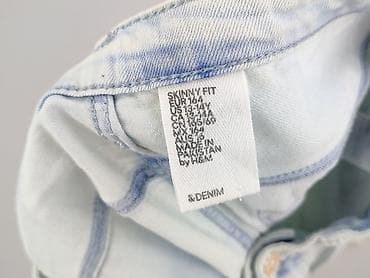 bluzki z dziurami: Spodnie jeansowe, H&M, 14 lat, 164, stan - Bardzo dobry — 4