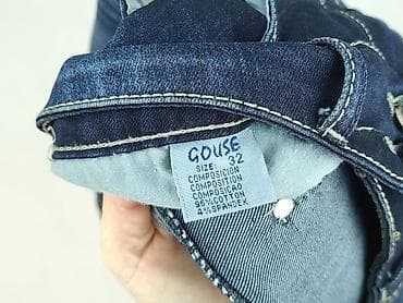 washed blue jeans: Spódnica damska, rozmiar L — 5