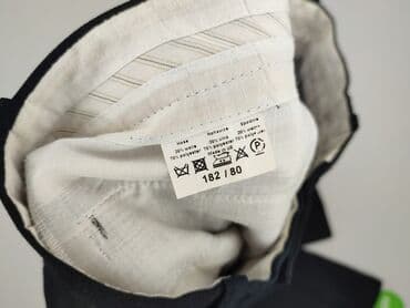 biale szerokie jeansy: Spodnie dla mężczyzn, rozmiar S — 4