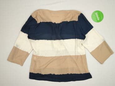 biała bluzka w granatowe paski: Жіноча блуза, розмір L на lalafo.pl — 3 biała bluzka w granatowe paski: Жіноча блуза, розмір L — 3