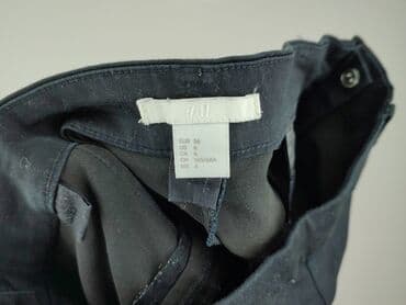 czerwone chinosy damskie: H&M, Spodnie materiałowe damskie, rozmiar S — 4