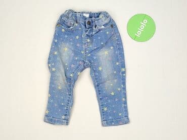 guess sukienki letnie: Denim pants, 9-12 months, condition - Very good — 2