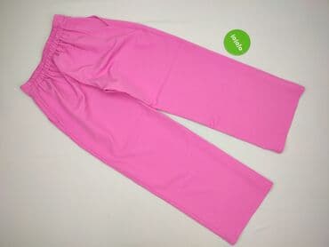 bluzka do różowych spodni: Material trousers for women, size S — 4