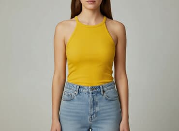 bluzka na drutach na lato: Bik Bok, T-shirt damski, rozmiar L — 1