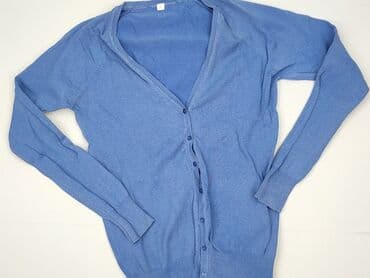 sweter z dekoltem v: Kardigan damski, rozmiar L — 1