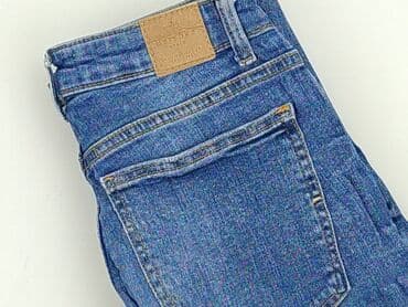 czerwone jeansy h: Bershka, Jeans for women, size XS (EU 34) — 6