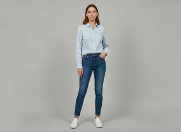 bluzki chłopięce z długim rękawem h m: H&M, Koszula damska, rozmiar S — 1