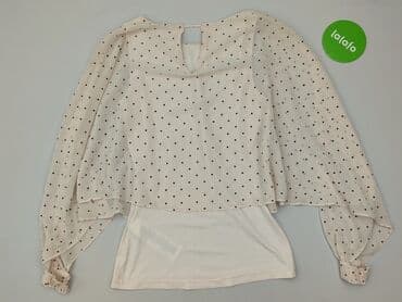 czarne bluzki w biale grochy: Orsay, Bluzka damska, XS — 3