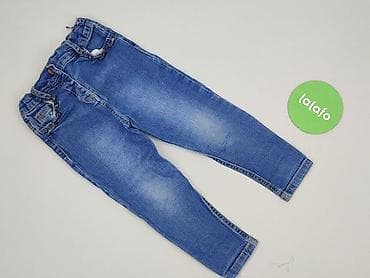 Koszule: Spodnie jeansowe, George, 2-3 lat, 98, stan - Bardzo dobry — 2