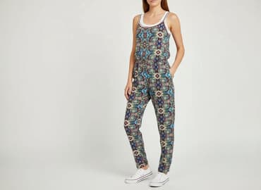 czerwony kombinezon krotki: Red Queen, Kombinezon damski, rozmiar S — 6