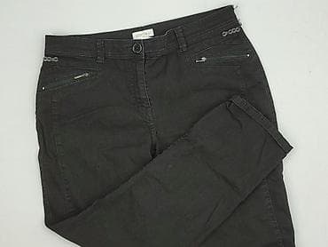 patchworkowe jeansy: Bonita, Spodnie materiałowe damskie, rozmiar XL — 1