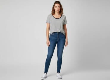 tommy hilfiger t shirty damskie w paski: T-shirt damski, rozmiar XL — 1