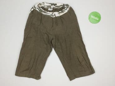 joggery khaki damskie: X-MAIL, Spodnie 3/4 damskie, rozmiar M — 2
