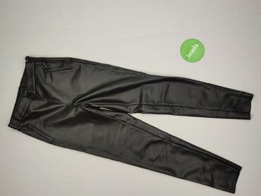 sukienki z imitacji skory: Mohito, Material trousers for women, size S (EU 36) — 2