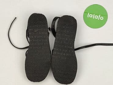 czarne sandały sinsay: Sandals for women, size 39 — 3