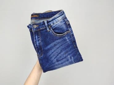 jeansy straight stradivarius: Jeansy damskie, M — 8