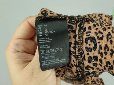 bluzki z krótkim rękawem plus size: H&M, Women's blouse, size 2XL (EU 44) — 5