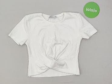 pull and bear white top: Zara, Top damski, rozmiar S — 3