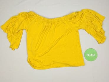 żółte bluzki z krótkim rękawem: Gate Woman, Bluzka damska, rozmiar S — 3