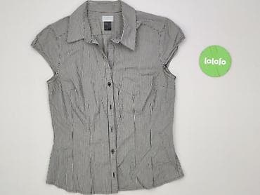 mango t shirt basic: H&M, Koszula damska, rozmiar M — 2
