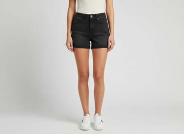 szorty damskie dzinsowe mocno wycięte: Szorty damskie, rozmiar XS — 7