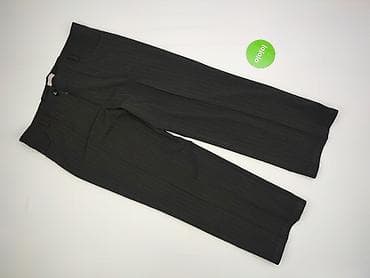 second hand stuff: Spodnie materiałowe damskie, rozmiar 3XL — 2