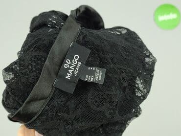 czarne obcisła bluzki: Mango, Top damski, S — 4