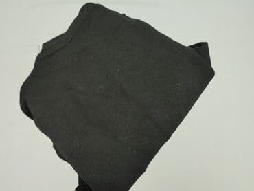 czarne t shirty damskie w serek: H&M Divided, Top damski, rozmiar XS — 7