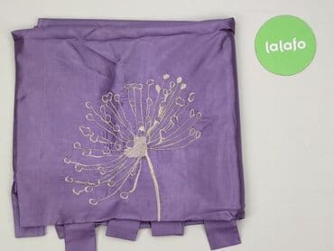 obrus 100x100: Lawendowa firana/panel z haftem - Kolor: fiolet/lawenda z jasnym — 2