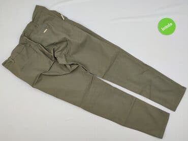 oliwkowe buty: Chino, Spodnie materiałowe damskie, rozmiar 9XL — 3