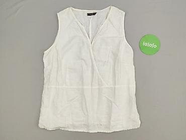 basic koszulka biala: White, Bluzka damska, rozmiar L — 2