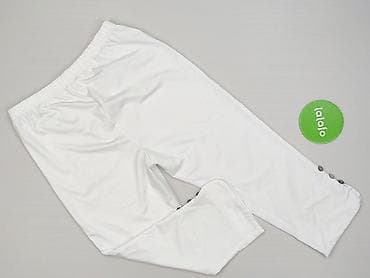 biale pantofle: Spodnie 3/4 damskie, rozmiar M — 3
