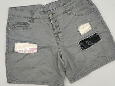 skórzane krótkie spodenki: Szorty damskie, rozmiar L — 1