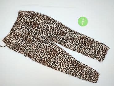 spodnie cyfrowa flora: Tessentials, Spodnie materiałowe damskie, rozmiar XL — 5