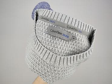 cargo: Calvin Klein Jeans, Sweter dla mężczyzn, rozmiar M — 4