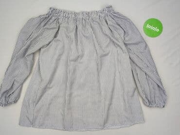 biała bluzka w granatowe paski: Жіноча блуза, розмір L на lalafo.pl — 3 biała bluzka w granatowe paski: Жіноча блуза, розмір L — 3