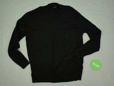 czarny sweter: Sweter dla mężczyzn, rozmiar XL — 2