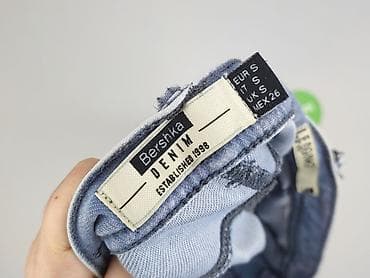 jeansy baloon: Bershka, Jeansy damskie, rozmiar S — 4