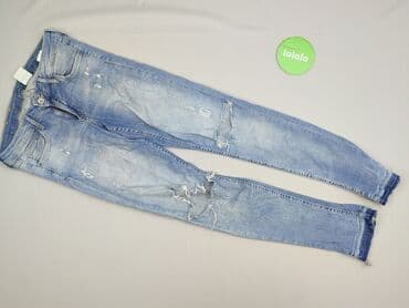 spodnie z niskim krokiem damskie h m: H&M, Jeansy damskie, rozmiar S — 2