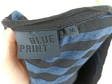 bluza niebieska pull and bear: Blue, Bluzka dla mężczyzn, rozmiar M — 4