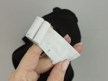 czarna sukienka z długim rękawem sinsay: Sinsay, Sukienka damska, rozmiar M — 4