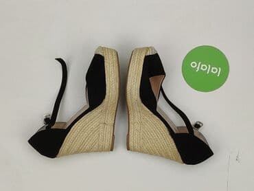 sandały koturna ccc: Sandals for women, size 40 — 2