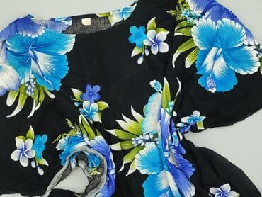 ubrania w stylu hawajskim: Ponczo damskie, rozmiar One size — 2