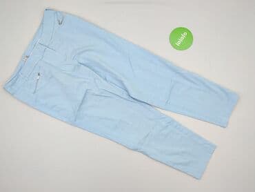 jeansy jasne damskie: Spodnie materiałowe damskie, rozmiar XL — 2