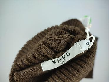 brazowe klapki a: NA-KD, Sukienka damska, rozmiar XS — 4